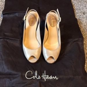 Cole Haan Peep toe Slingback